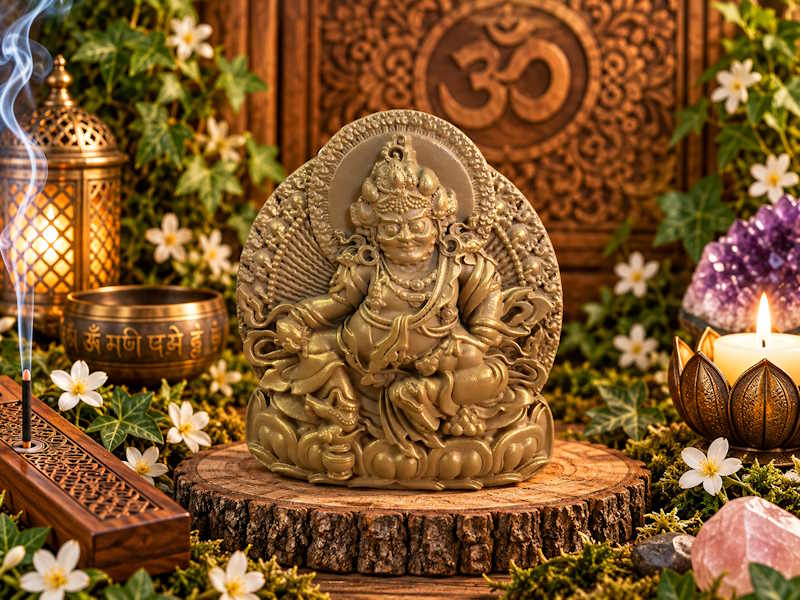 Shadbhuja Sita Mahakala buda compasion y riqueza